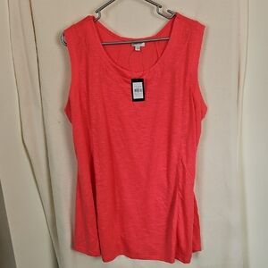 Women's Sleeveless Pink Top